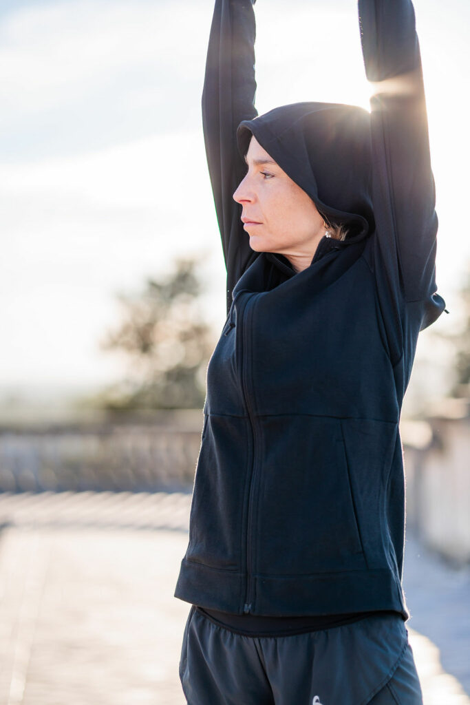 veste a capuche adidas
